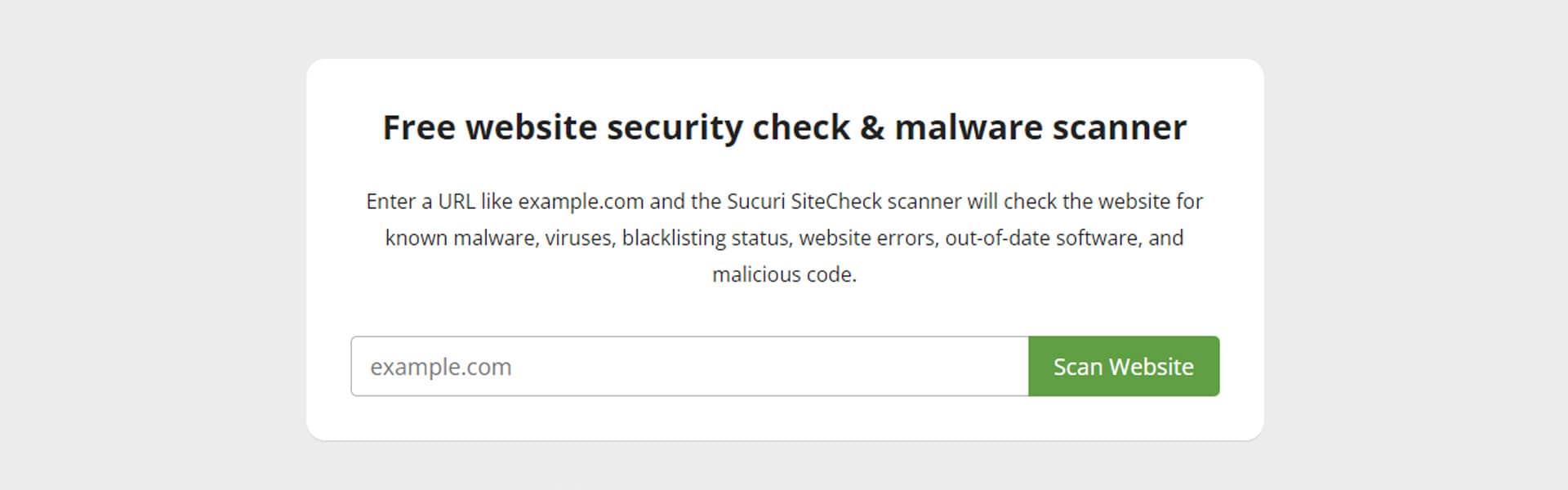 10 strumenti gratuiti online per la scansione di vulnerabilità e malware di sicurezza del sito web - Italy Swag  agenzia web, grafica e social a Bari